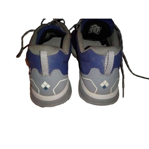 Mont-Bell Hiking Trail Gripper Shoes Low-Cut Sneakers Size 7.5 Navy Blue - Picture 5 of 9